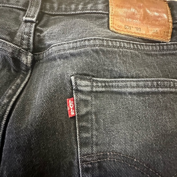 Levi 501 Jean Black - Picture 2 of 4